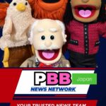 Project Be Brave puppet characters Davey, Gina, Terry, and Rocco for Japanese dubbing